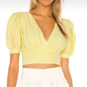 Song of Style yellow top